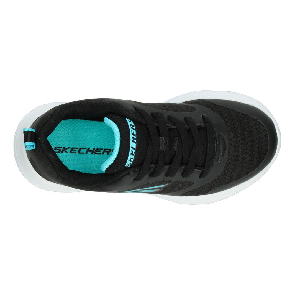 Foto 9 pulgar | Tenis Skechers Negro Para Niña [ske1008] Negro