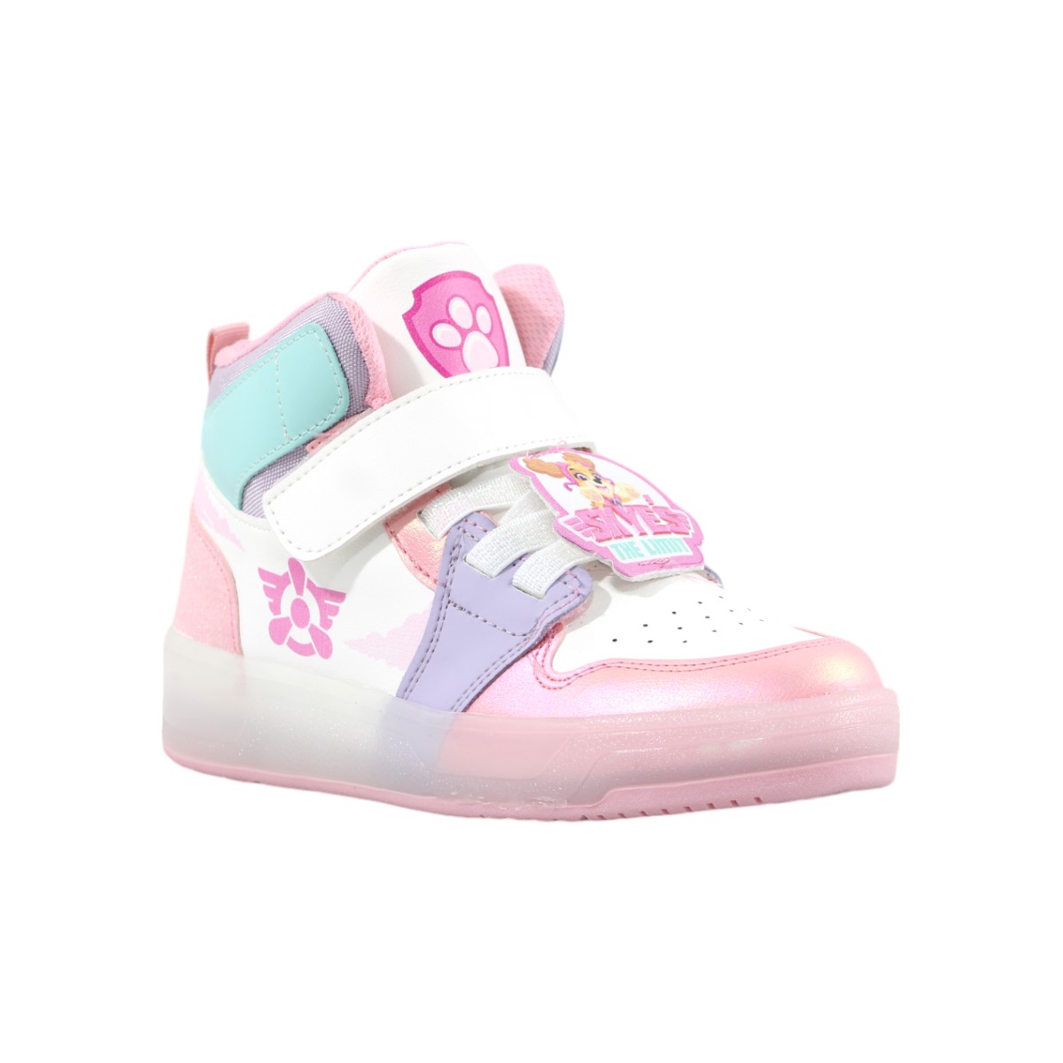 Foto 4 pulgar | Tenis Niña Paw Patrol Tropicana Pw333547st Bco