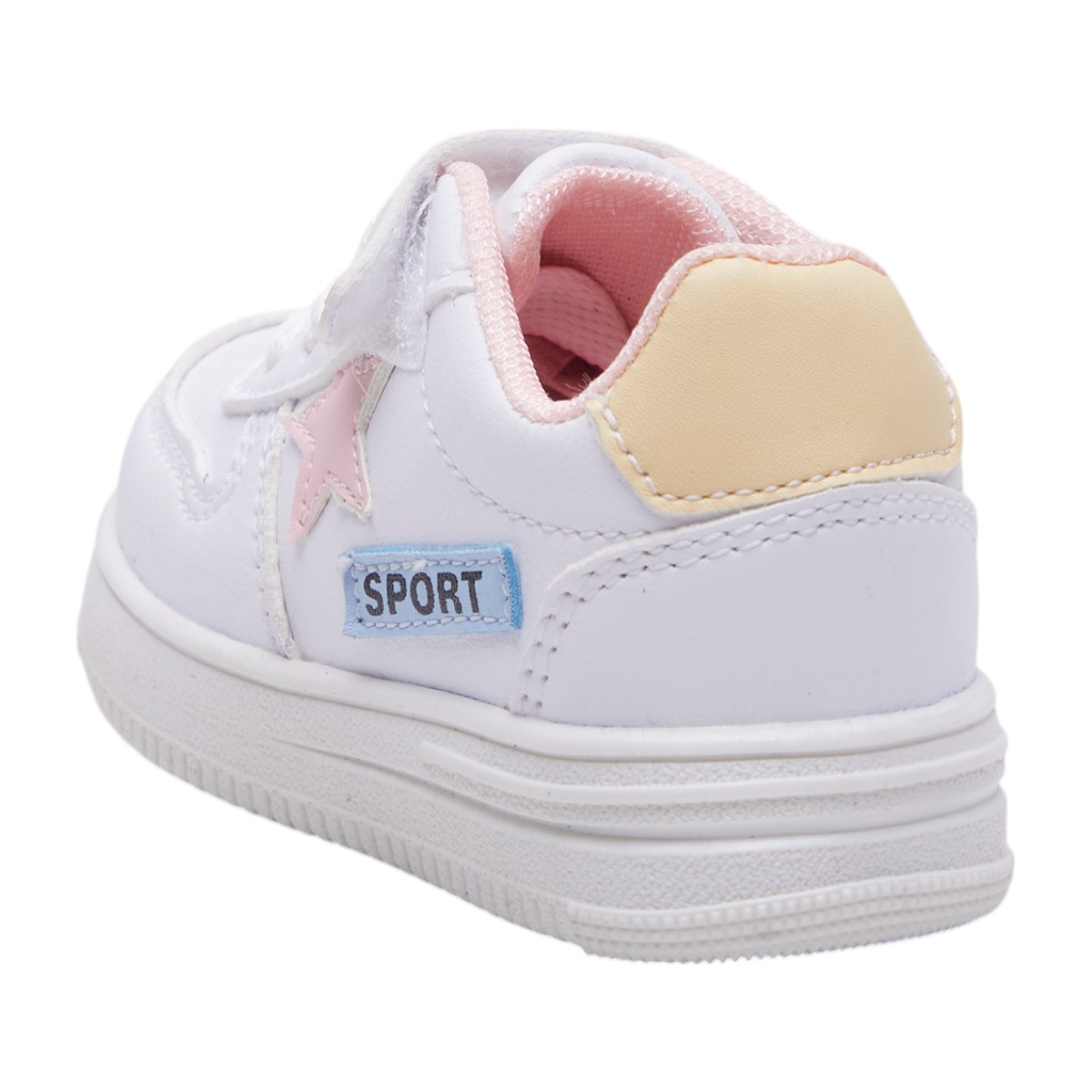 Foto 5 pulgar | Tenis Calzado Watanabe Color Blanco Estrella Decorativa