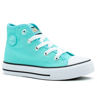Foto 1 | Tenis Bubble Gummers Wilson Bota Lona Menta Para Niña