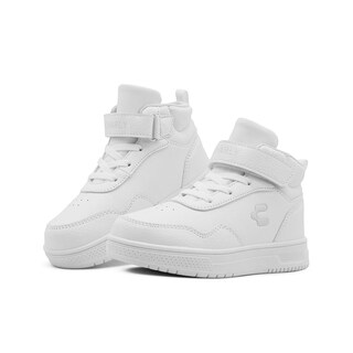 Foto 1 | Tenis Botín Niña Charly Blanco Velcro Antiderrapante Casual Blanco