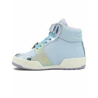 Foto 6 | Tenis Bota Tropicana Para Niña Frozen Elsa Casual Azul Claro Azul Cielo