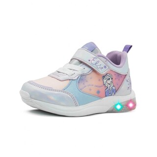 Foto 3 | Tenis Luces Tropicana Niña Lila Frozen Elsa Antiderrapante Lila