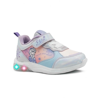 Foto 4 | Tenis Luces Tropicana Niña Lila Frozen Elsa Antiderrapante Lila