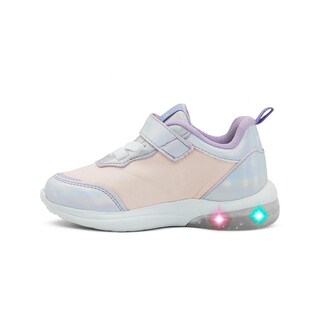 Foto 5 | Tenis Luces Tropicana Niña Lila Frozen Elsa Antiderrapante Lila
