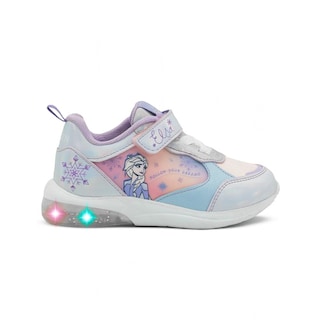 Foto 6 | Tenis Luces Tropicana Niña Lila Frozen Elsa Antiderrapante Lila