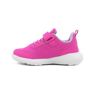 Foto 5 | Charly Niña Tenis Velcro Deportivo Antiderrapante Fiusha Blanco