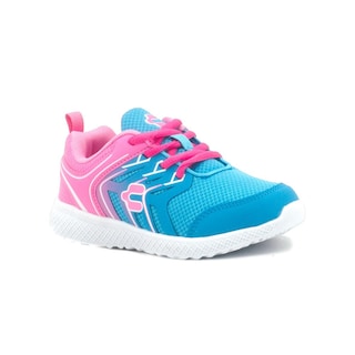 Foto 5 | Tenis Charly Kids Sport Para Niña Transpirable Running Azul/rosa Azul