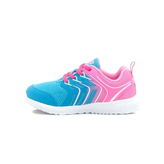 Foto 6 | Tenis Charly Kids Sport Para Niña Transpirable Running Azul/rosa Azul