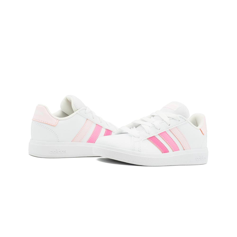 Foto 2 | ''encantadores Tenis Adidas Para Niñas En Blanco/rosa'' Blanco