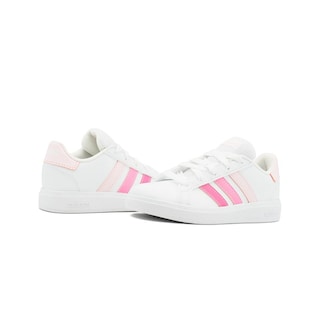 Foto 2 | ''encantadores Tenis Adidas Para Niñas En Blanco/rosa'' Blanco