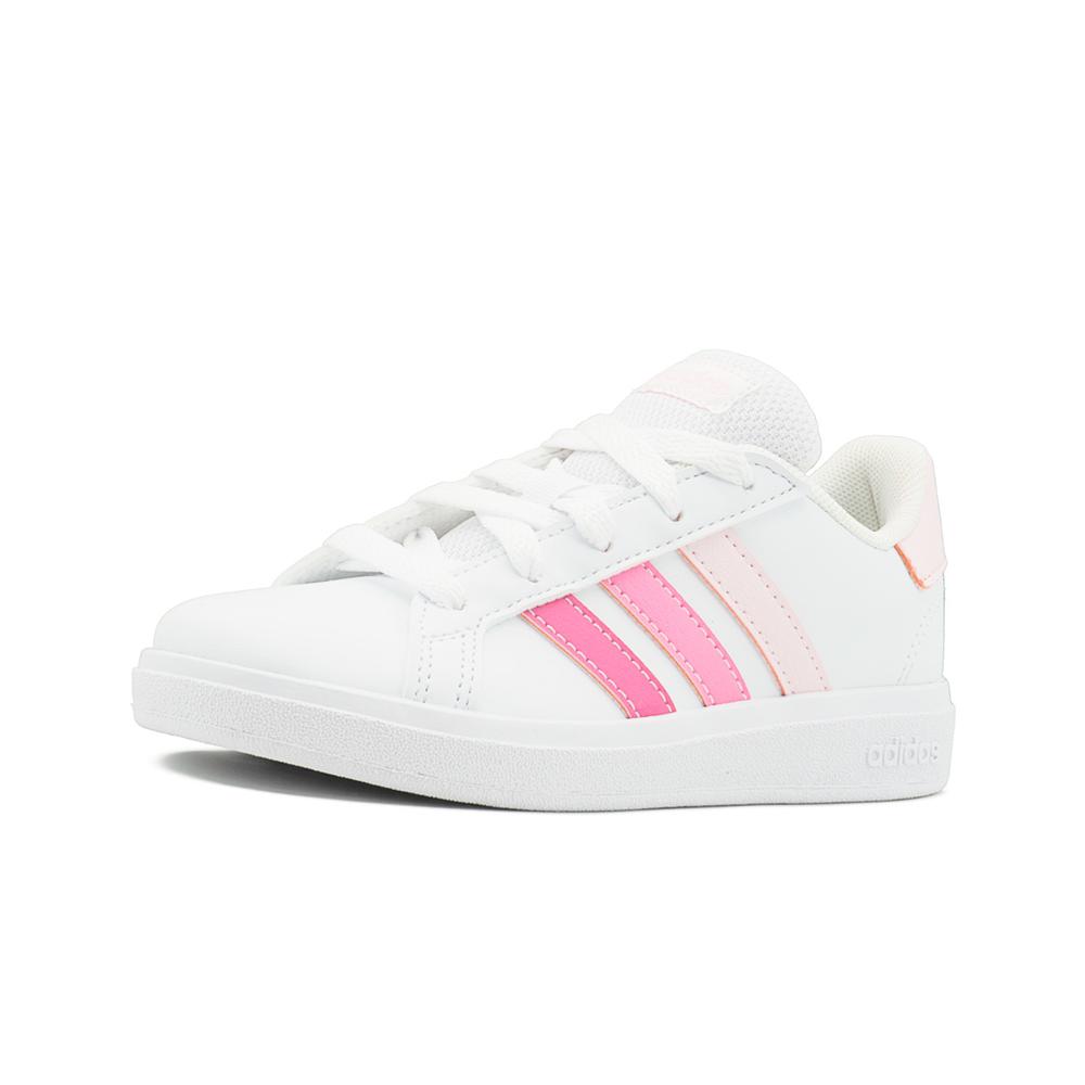 Foto 4 pulgar | ''encantadores Tenis Adidas Para Niñas En Blanco/rosa'' Blanco