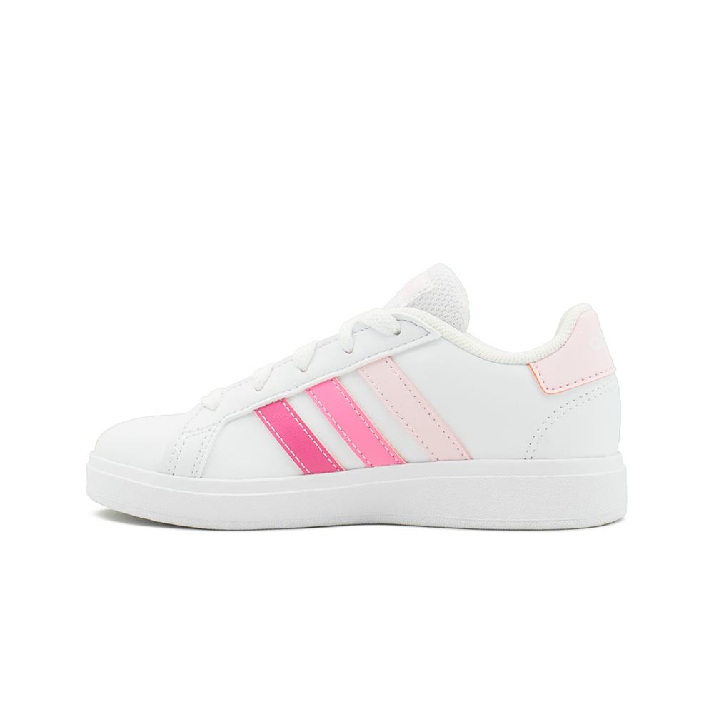 Foto 6 pulgar | ''encantadores Tenis Adidas Para Niñas En Blanco/rosa'' Blanco
