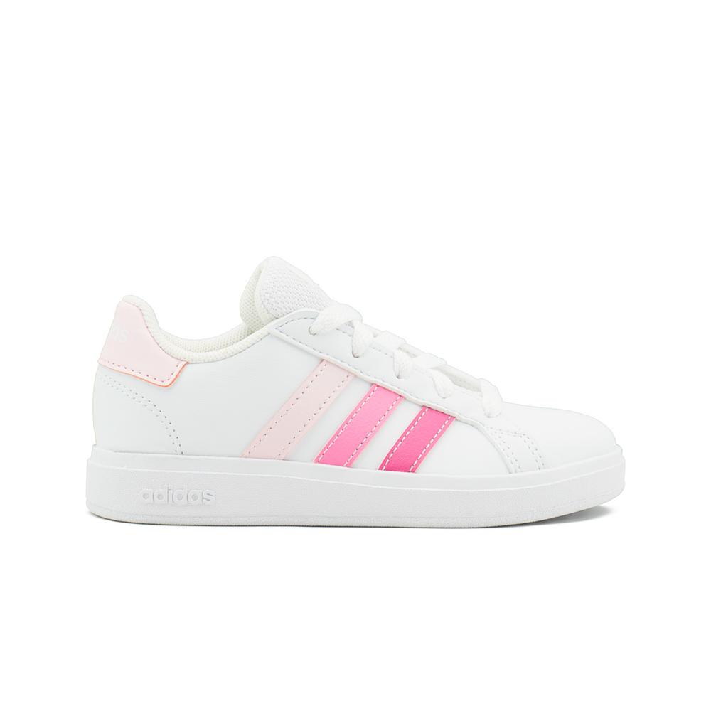 Foto 7 pulgar | ''encantadores Tenis Adidas Para Niñas En Blanco/rosa'' Blanco