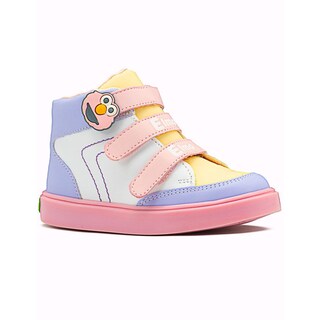 Foto 4 | Tenis Bota Para Niña Karsten Plaza Sesamo Antiderrapante Rosa