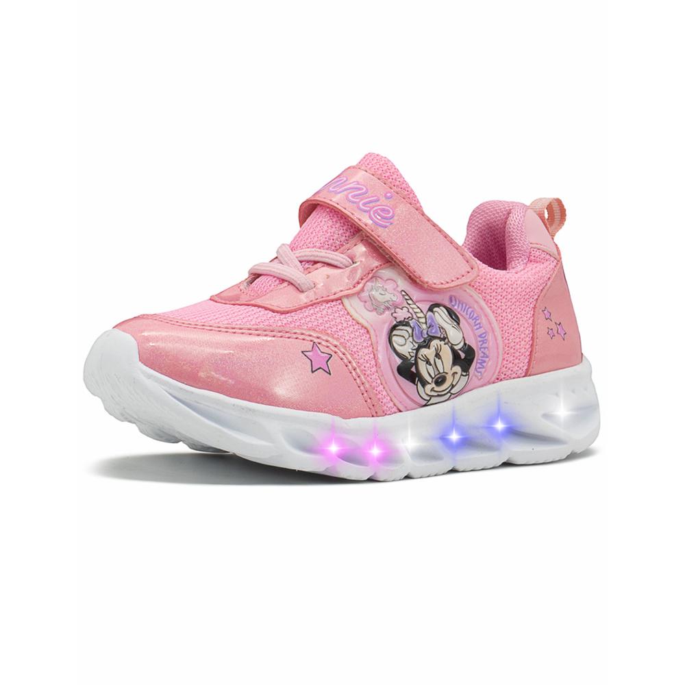 Foto 5 pulgar | Tenis Tropicana Con Luces Para Niña Minnie Mouse Ligeros Rosa