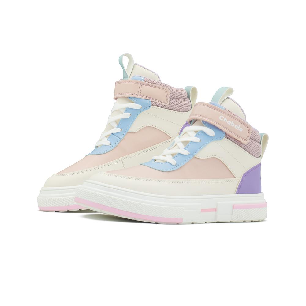 Tenis Bota Chabelo Para Niña Ajuste Contactel Ligeros Rosa Rosa