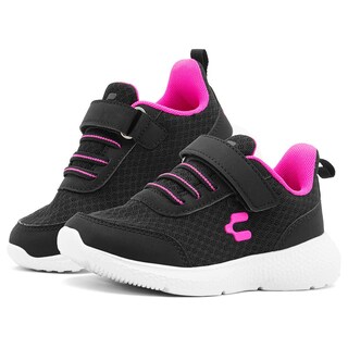 Foto 1 | Tenis Running Charly Para Niña Textil Color Negro 15-21.5 Negro