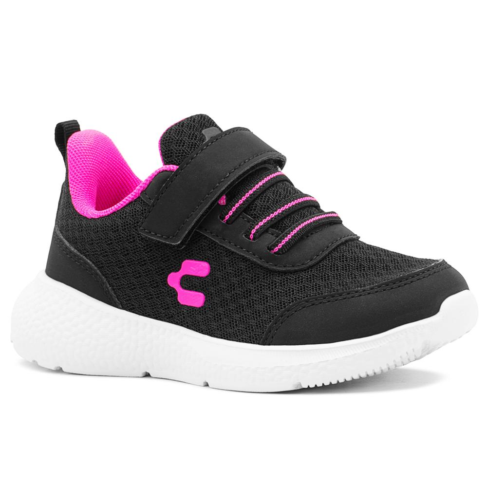 Foto 5 pulgar | Tenis Running Charly Para Niña Textil Color Negro 15-21.5 Negro