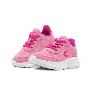 Foto 1 | Charly Tenis Niña Textil Casual Rosa/blanco Antiderrapante Rosa