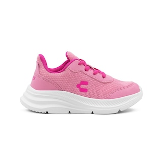 Foto 6 | Charly Tenis Niña Textil Casual Rosa/blanco Antiderrapante Rosa