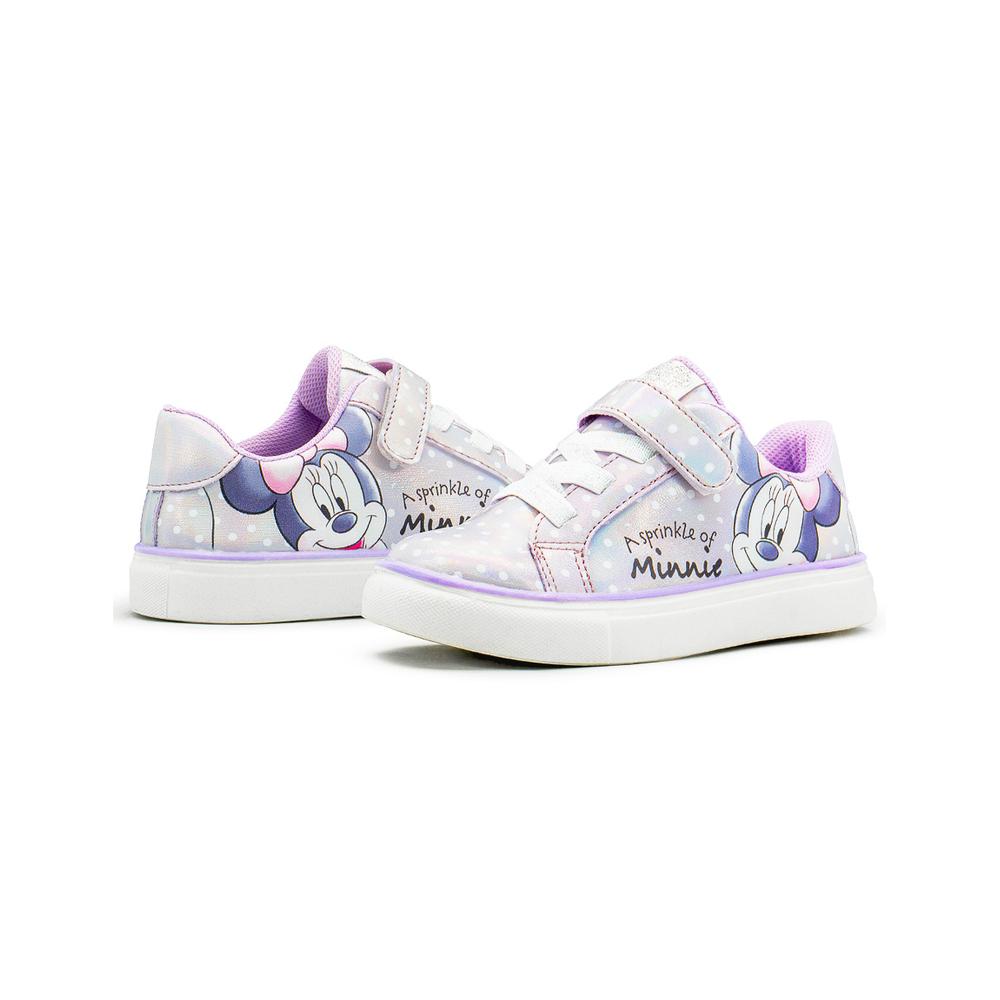 Foto 3 pulgar | Tenis Tropicana Lila Para Niñas Casuales Minnie Comodo 12-21 Lila