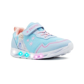 Foto 4 | Tropicana Tenis Luces Frozen Niña Azul Tornasol Azul Cielo