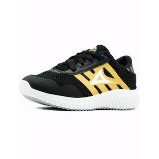 Foto 3 | Tenis Pirma Running Niña Depotivos Antiderrapante Negro/oro Negro