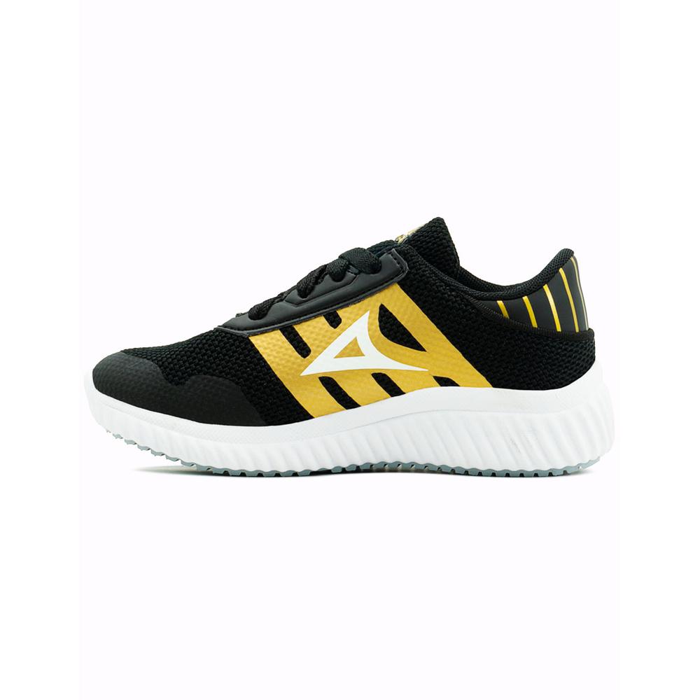 Foto 6 pulgar | Tenis Pirma Running Niña Depotivos Antiderrapante Negro/oro Negro