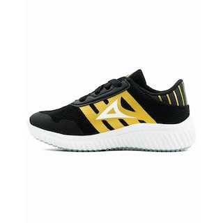 Foto 5 | Tenis Pirma Running Niña Depotivos Antiderrapante Negro/oro Negro