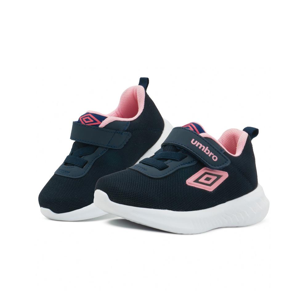 Foto 1 | Tenis Umbro Niña Running Antiderrapante Marino/rosa 15-26 Azul Marino