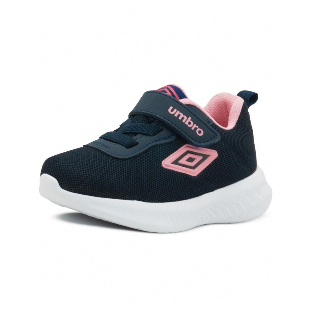 Foto 4 pulgar | Tenis Umbro Niña Running Antiderrapante Marino/rosa 15-26 Azul Marino