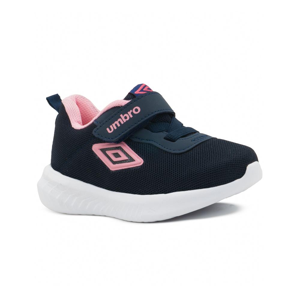Foto 4 | Tenis Umbro Niña Running Antiderrapante Marino/rosa 15-26 Azul Marino
