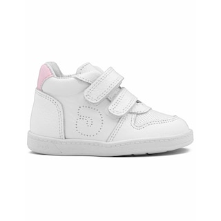 Foto 1 | Tenis Bota Dogi Para Niña Soporte Arco 100%piel Antiderrapante Blanco