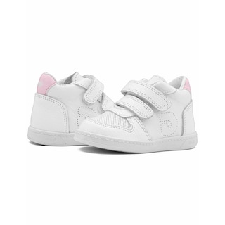 Foto 3 | Tenis Bota Dogi Para Niña Soporte Arco 100%piel Antiderrapante Blanco