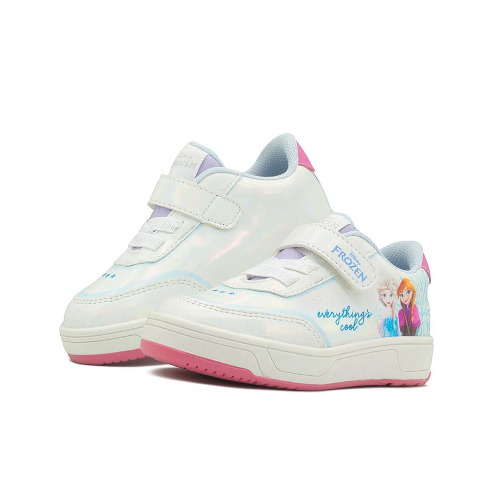 Tenis Tropicana Para Niña Disney Frozen Elsa Anna Velcro Blanco