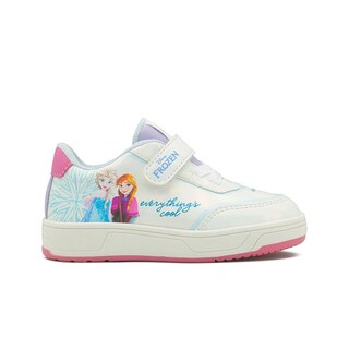 Foto 6 | Tenis Tropicana Para Niña Disney Frozen Elsa Anna Velcro Blanco