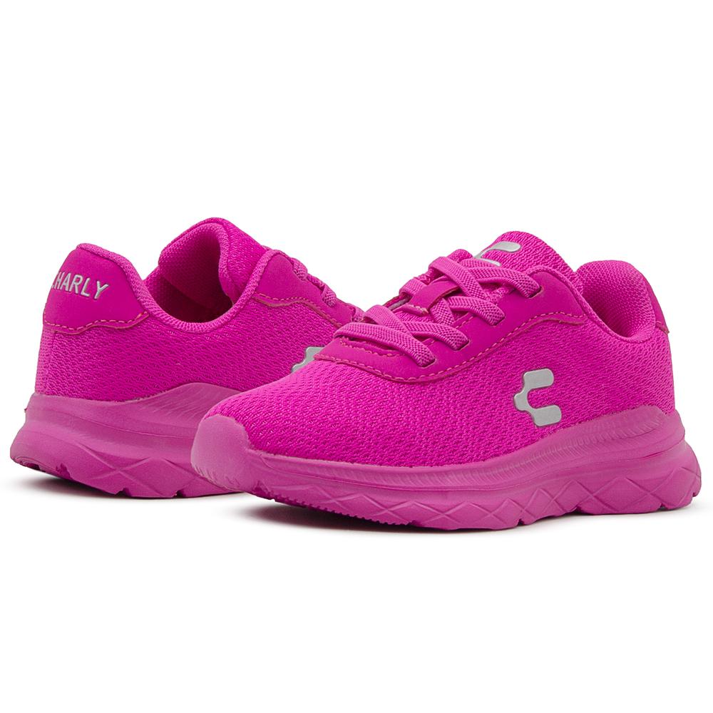 Foto 2 | Tenis Charly Niña Deportivo Running Antiderrapantes 15-21.5 Rosa