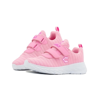 Foto 1 | Tenis Charly Para Niña Doble Velcro Deportivo En Rosa/blanco Rosa