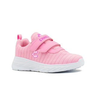 Foto 4 | Tenis Charly Para Niña Doble Velcro Deportivo En Rosa/blanco Rosa
