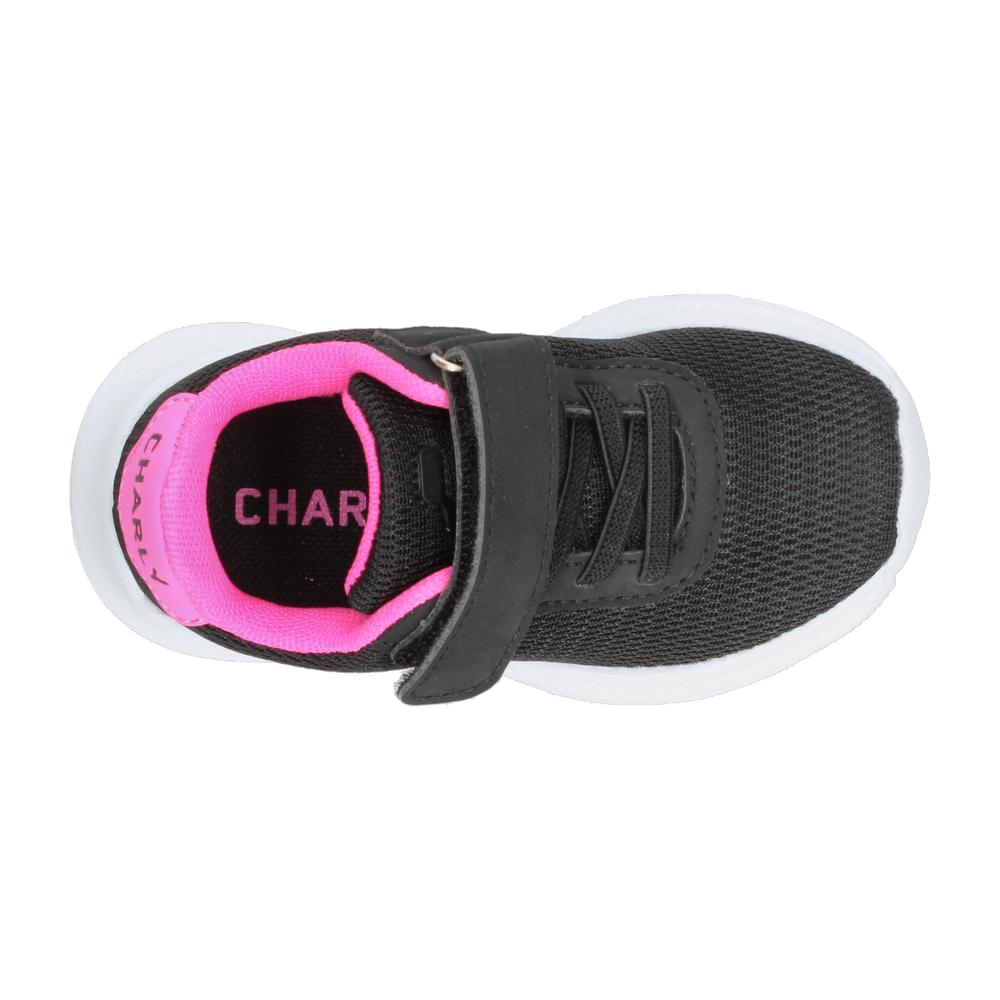 Foto 9 pulgar | Tenis Charly Negro Para Niña [chy3432] Negro