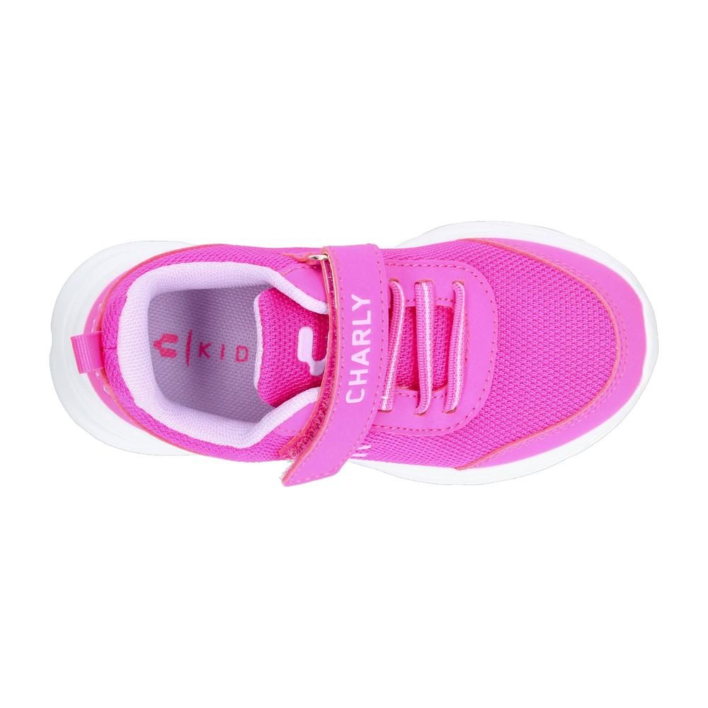Foto 9 pulgar | Tenis Charly Fucsia Para Niña T18-22 [chy3506] Fucsia