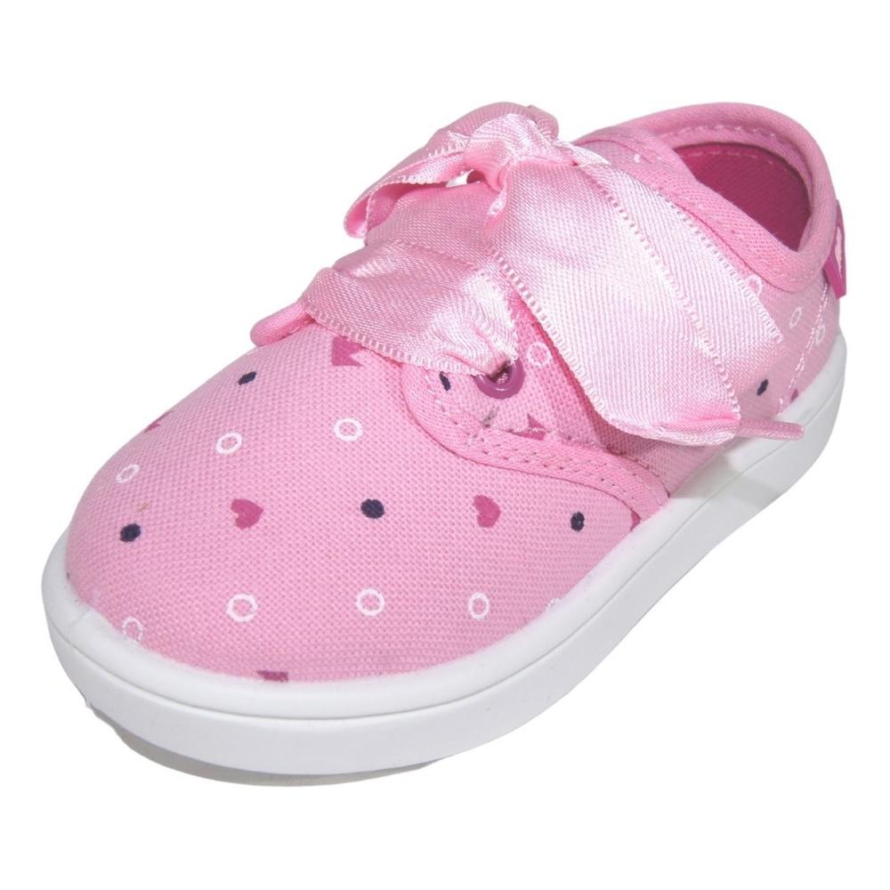 Foto 2 pulgar | Tenis Niña Listón Princesa Bubble Gummers Love 14-19 Rosa Rosa