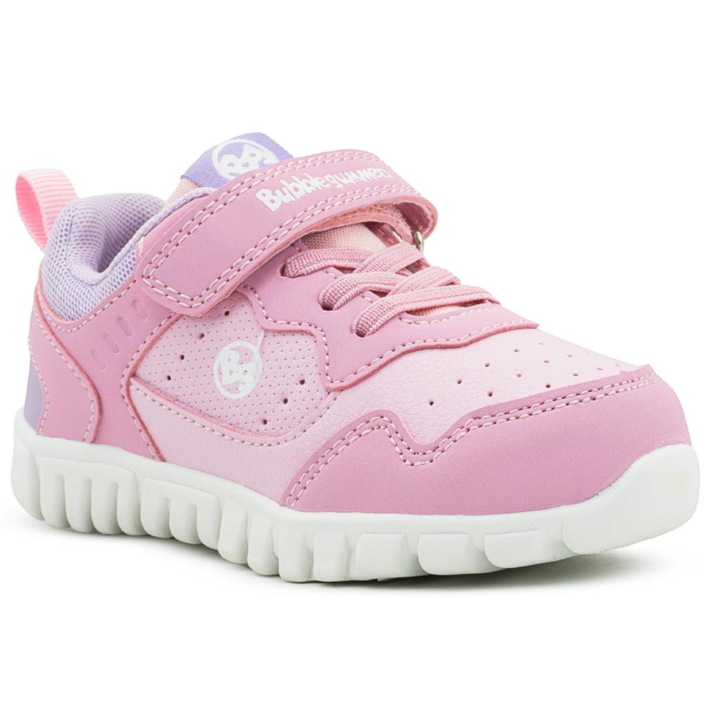 Foto 6 pulgar | Bubble Gummers Tenis Moda Para Niña Rosa 13-19 Rosa Claro