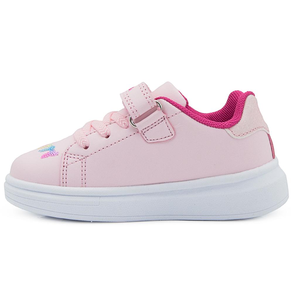 Foto 7 pulgar | Tenis Casuales Niña Rosas Bubble Gummers Smash 15-19 Rosa