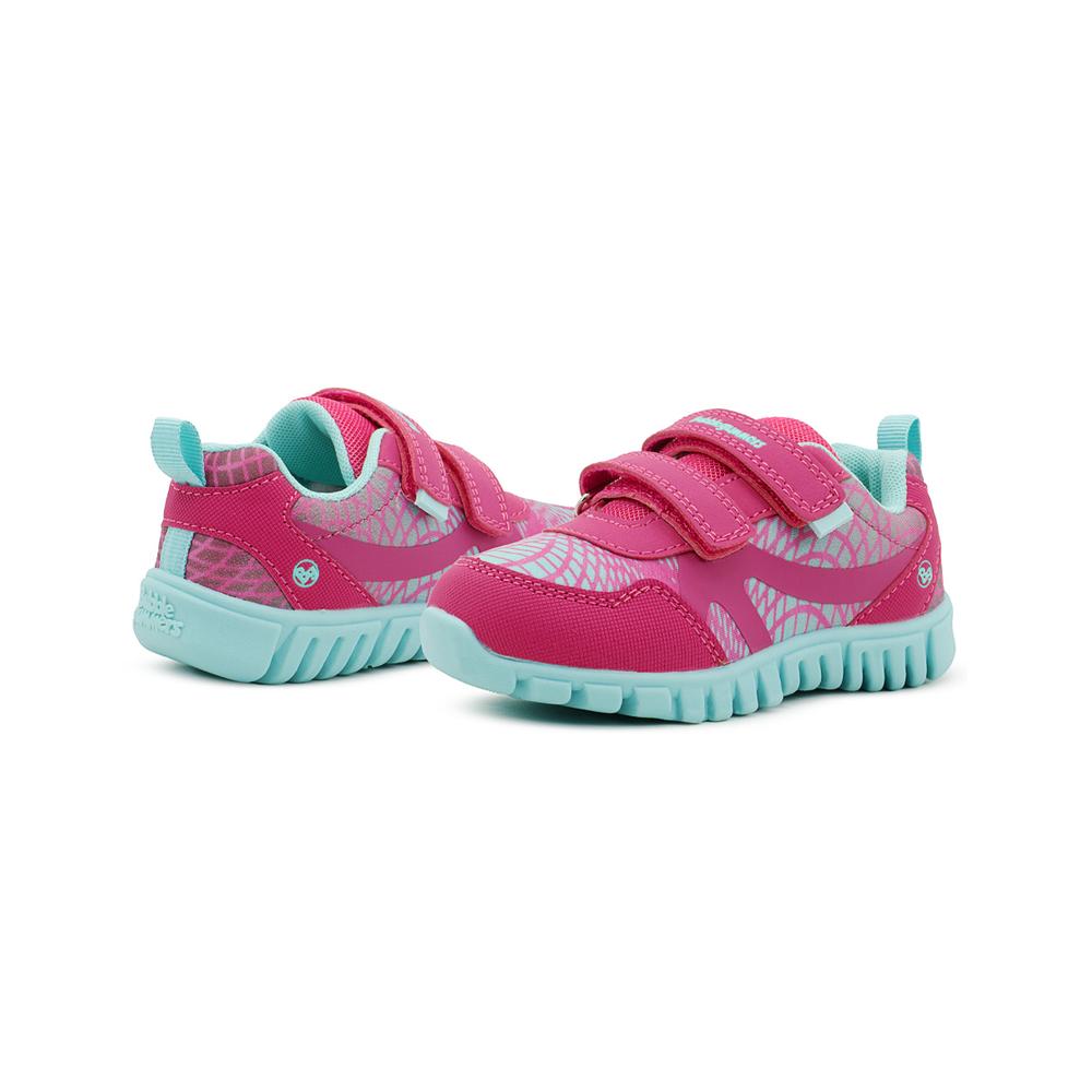 Foto 3 pulgar | Bubble Gummers Tenis Moda Casual Niña Fiusha 13-19 Fucsia