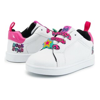 Foto 2 | Tenis Niña Bubble Gummers Moda Only Blanco Fiusha 17-23 Blanco