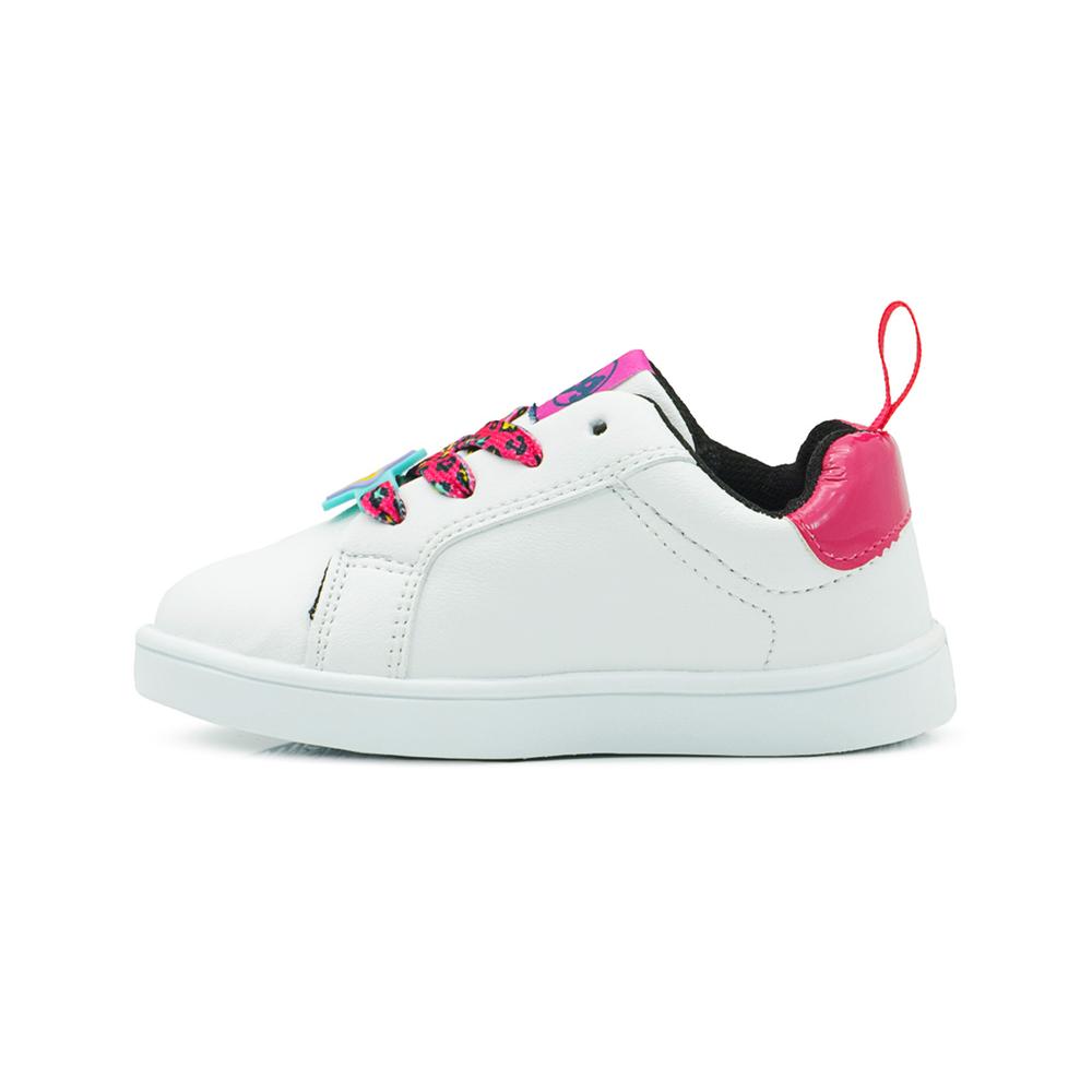 Foto 5 pulgar | Tenis Niña Bubble Gummers Moda Only Blanco Fiusha 17-23 Blanco