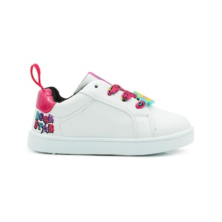 Foto 5 | Tenis Niña Bubble Gummers Moda Only Blanco Fiusha 17-23 Blanco