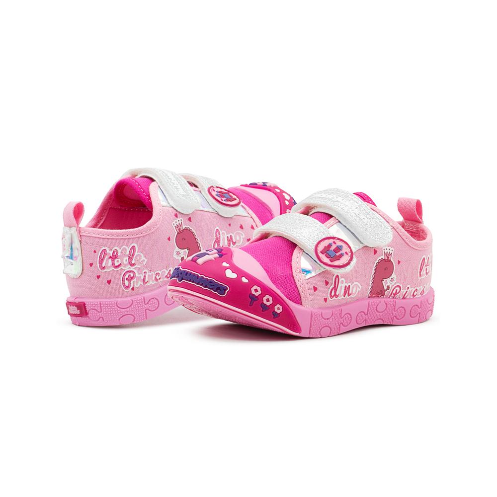 Foto 3 pulgar | Tenis Bubble Gummers Niña Con Puntera Ligeros Rosa 12-17 Rosa